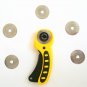 NEW 25 DELUXE ROTARY CUTTER BLADES FOR OLFA & CUTTER