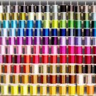 ULTIMATE POLY MACHINE EMBROIDERY THREADS SPOOLS + RACK