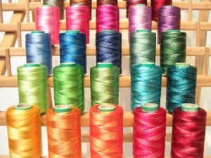 35 LARGE VARIGATE Machine Embroidery Thread for Brother