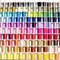 MEGA 185 POLY MACHINE EMBROIDERY THREAD KIT FOR SINGER