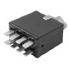 Connector; 9-Pin Male Beau Jack, Cable Mount