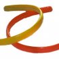 Set of Two Orange and Yellow Headbands