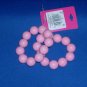 Set of 2 Pink Stretch Bead Bracelets