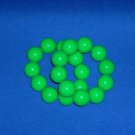 Set of 2 Green Stretch Bead Bracelet