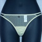 René Rofé Yellow Telephone Charm Thong Panties L 7