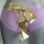 Lavender and Lime Big Bow Bikini Panties - Large L 7