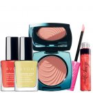 Avon South Beach Sizzle Makeup Bundle Nail Polish Lipgloss Blush $28 Value