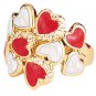 Floating Hearts Ring