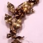 Vintage Beautiful Krementz Flower Brooch Signed Diana