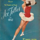 SHIPSTADS & JOHNSON ICE FOLLIES OF 1952 PROGRAM