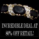 USGL 14K Yellow Gold Sapphire Diamond Womens Sz 7 Ring