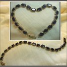 USGL 14K Yellow Gold Sapphire Womens 7 1/4 or 7.25 Bracelet
