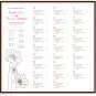DIY Custom Wedding Reception Suite - Printable Table Cards, Menu, Program, Seating Chart