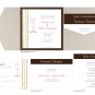 DIY Custom Wedding Invitation Suite - Love Bird Design Printable PDF, RSVP card, and 2 inserts