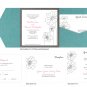 Modern Flower Invitation Suite