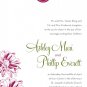 DIY Custom Wedding Invitation Suite - Garden Flower Design Customized Printable PDF