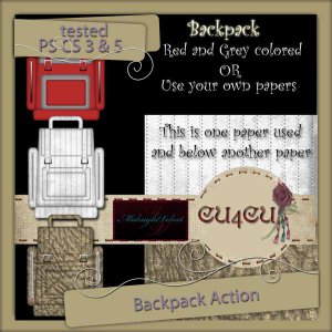 Back Pack PS Action