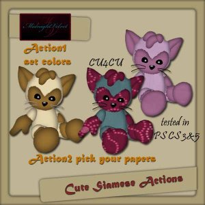 Siamese Kitten PS Action