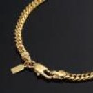 18 Carat Gold Curb Bracelet 3.5mm (B871) (B801)