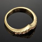 18 Ct YG Simulated Diamond Ring (R501-Y)