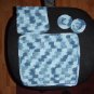 Faded Denim Washcloths & Face Scrubbers