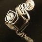 Handmade Wire free form Ring (Sliver coded)