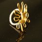 Handmade Wire free form Ring (Flower Power)