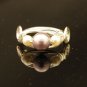 Handmade Wire free form Ring (O Pearl)