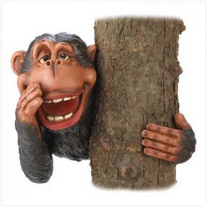 #39704 Hide & Seek Monkey Tree Decor