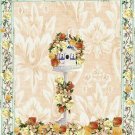 Yellow Rose Birdhouse Note Card-Style 3b
