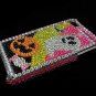 Halloween Bling Rhinestone Crystal Hard Skin Case Cover for Apple iPhone 4G OS 4 HP