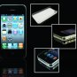 Metal Pink Back Hard Case Cover for Apple iPhone 4 4G