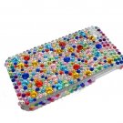 Bling Rhinestones Crystal Rainbow Hard Case Cover for Apple iPhone 4 4G 4S