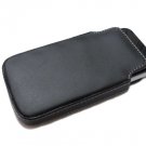 Genuine Sheep Leather Case Cover Pouch for Apple iPhone 4 4G 4S + Screen Protector