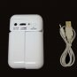 Portable Stereo Speaker for Samsung i9000 Galaxy S White
