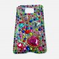 Bling Rhinestone Crystal Red Heart Case Cover for Samsung i9100 Galaxy S 2 II