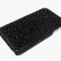 Bling Rhinestone Crystal Black Hard Case Cover for Apple iPhone 4 4G 4S