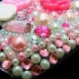 Bling Rhinestone Crystal Pink Flower Case Cover for Blackberry 9900 9930 Bold LP