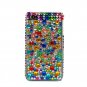 Bling Rhinestones Crystal Rainbow Hard Case Cover for Apple iPhone 4 4G 4S