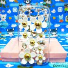 Bling Rhinestone Crystal Daisy Flower Pearl Clear Case Cover for Samsung i9300 Galaxy S3 SIII