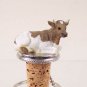 Guernsey Bull Bottle Stopper