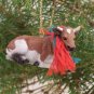 Guernsey Bull Christmas Ornament