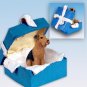 BGBD38 Airedale Blue Gift Box Ornament