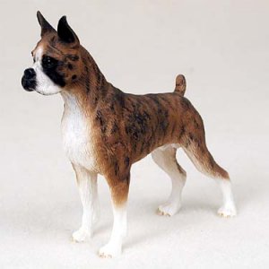 DF33C Boxer, Brindle Standard Figurine