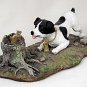 DFLS105B Jack Russell Terrier Smooth Coat Black & White My Dog Special Edition