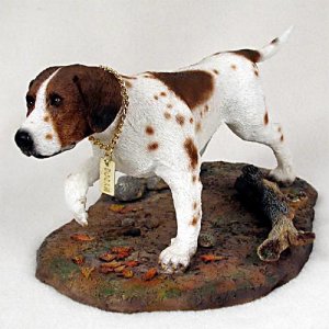 DFLS106A Pointer Brown & White My Dog Special Edition