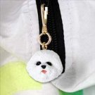 DHZ29 Bichon Frise Zipper Charm