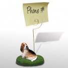 DMH37 Basset Hound Memo Holder
