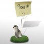 DMH76 Irish Wolfhound Memo Holder