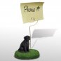 DMH85 Flat Coated Retriever Memo Holder